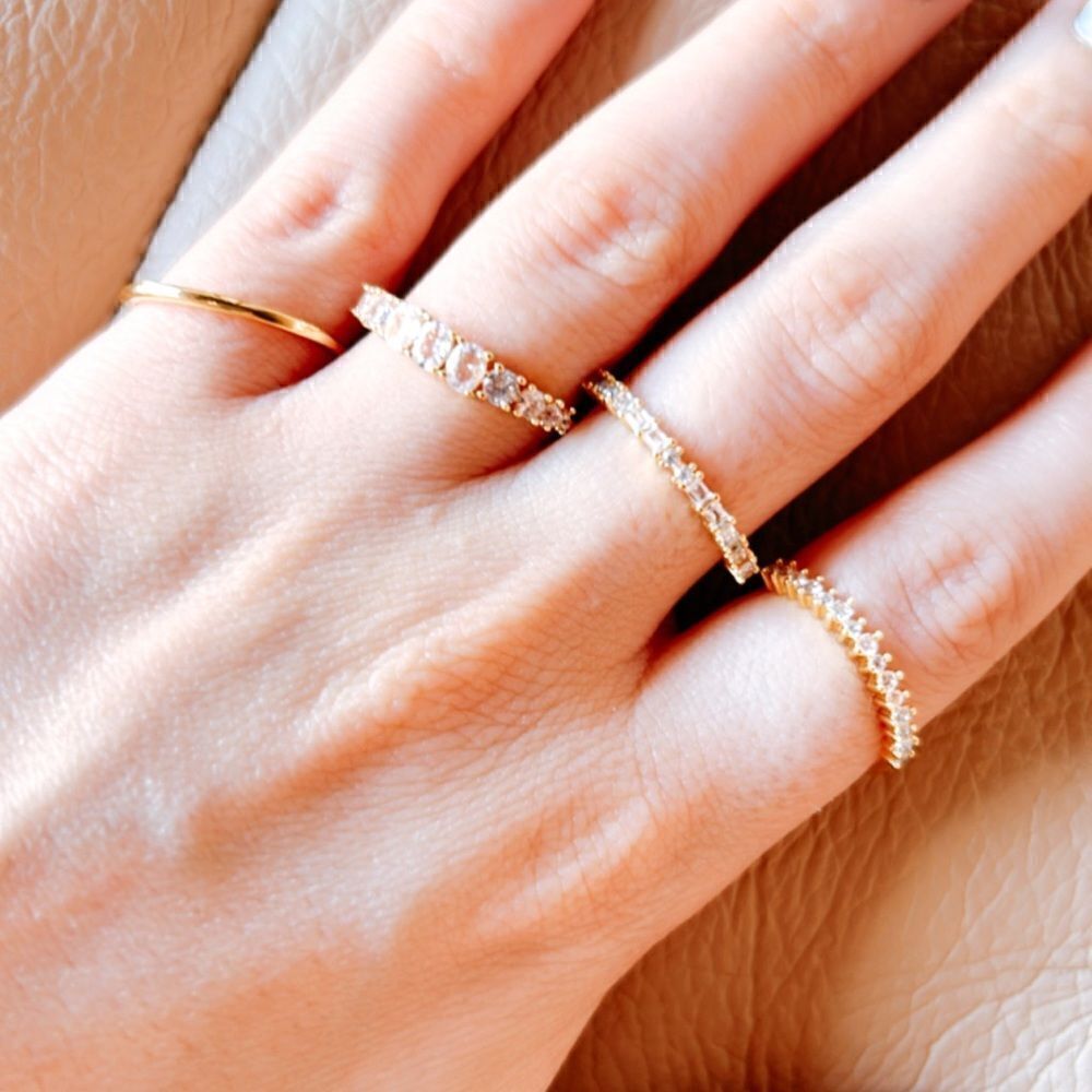 diamond rings A306 - Picture 4 of 4